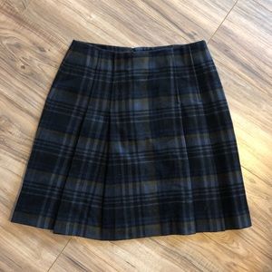 Ann Taylor plaid skirt